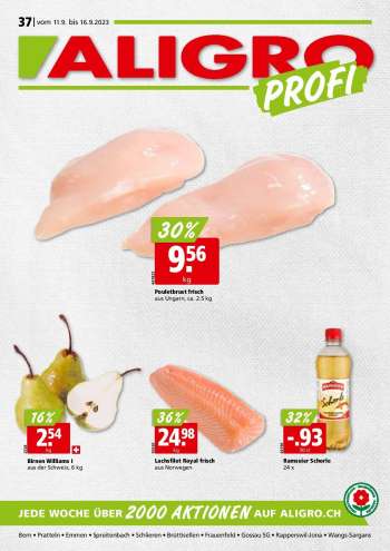 Catalogue ALIGRO - 11.9.2023 - 16.9.2023.