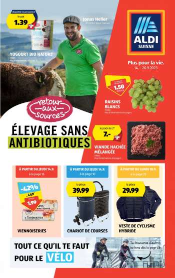 Catalogue Aldi - 14.9.2023 - 20.9.2023.