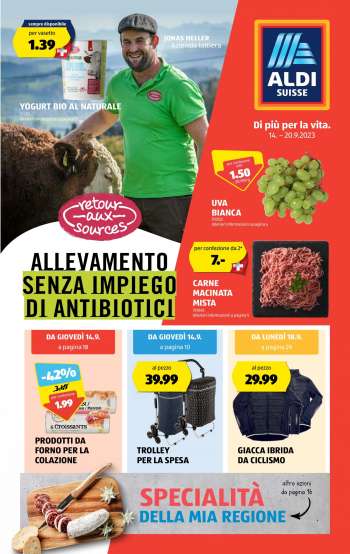 Volantino Aldi - 14.9.2023 - 20.9.2023.