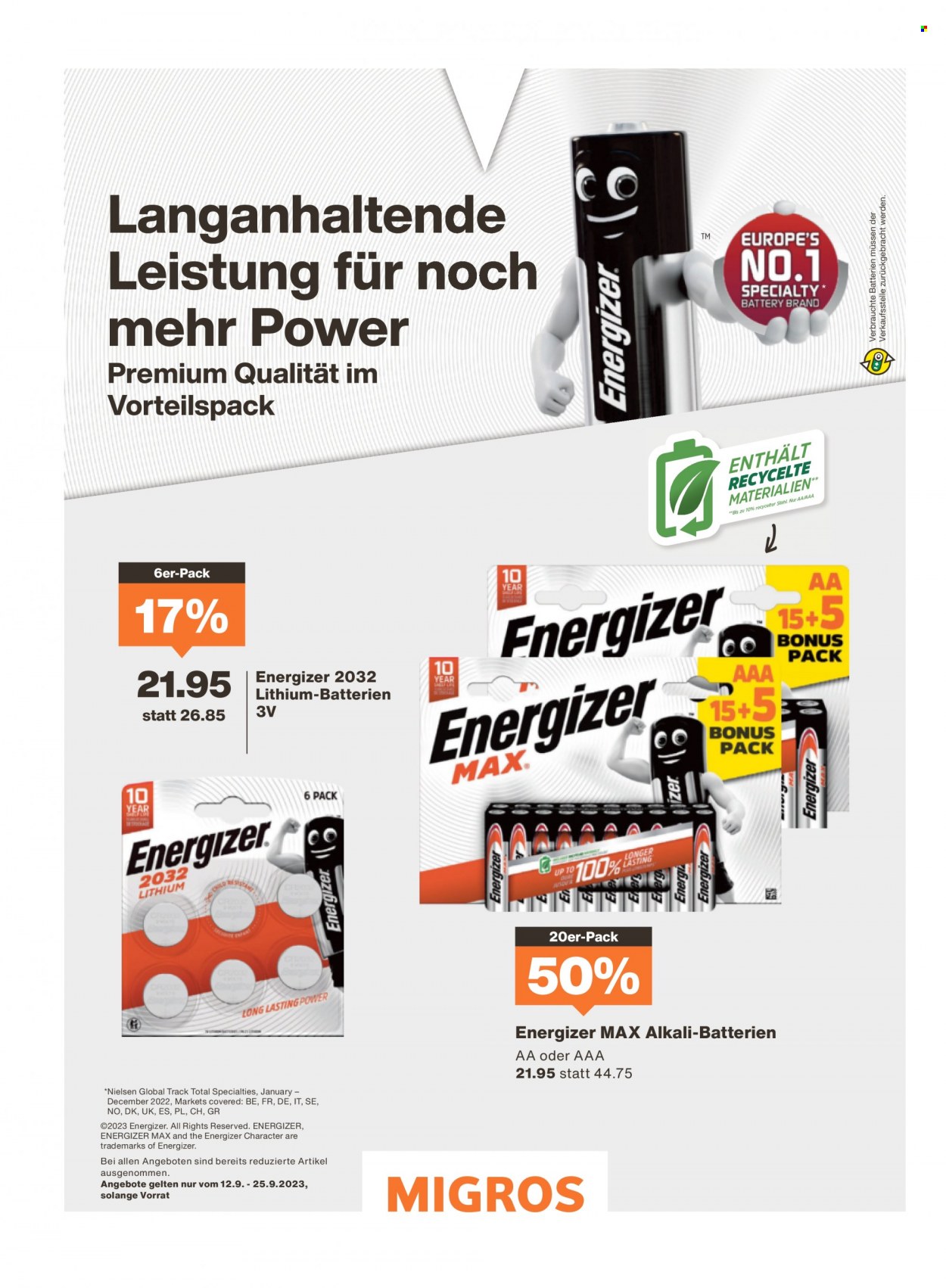 Catalogue Migros - 11.9.2023 - 17.9.2023. Page 42