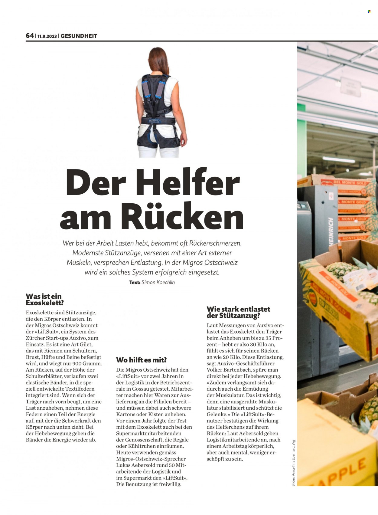 Catalogue Migros - 11.9.2023 - 17.9.2023. Page 64