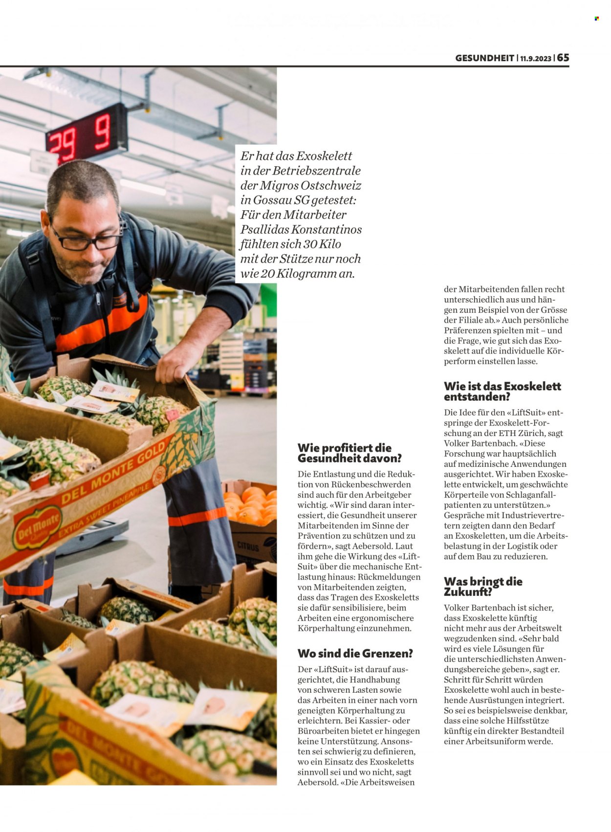 Catalogue Migros - 11.9.2023 - 17.9.2023. Page 65