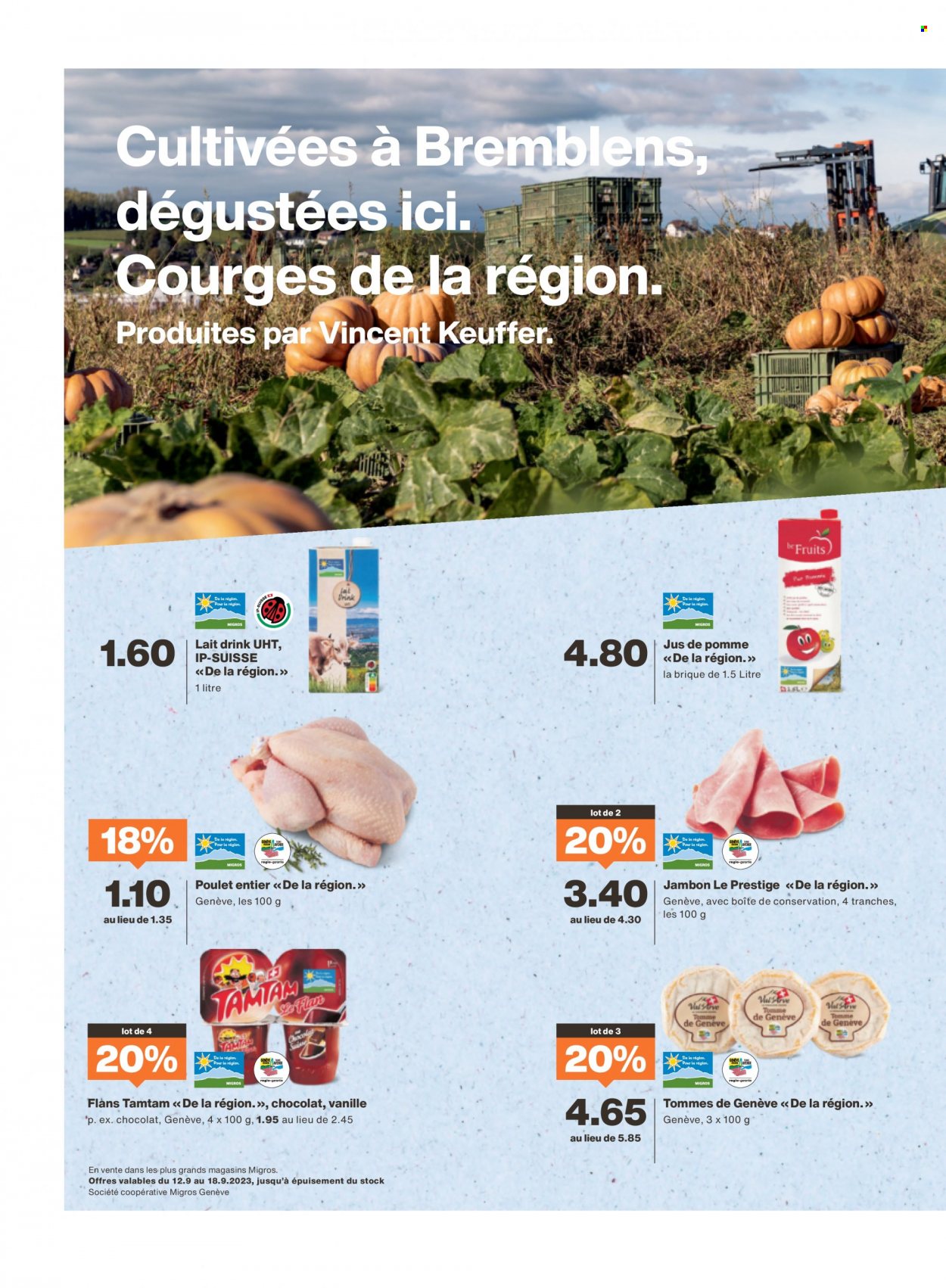 Catalogue Migros - 11.9.2023 - 17.9.2023. Page 2
