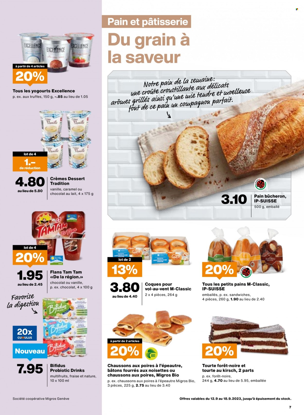 Catalogue Migros - 12.9.2023 - 18.9.2023. Page 7