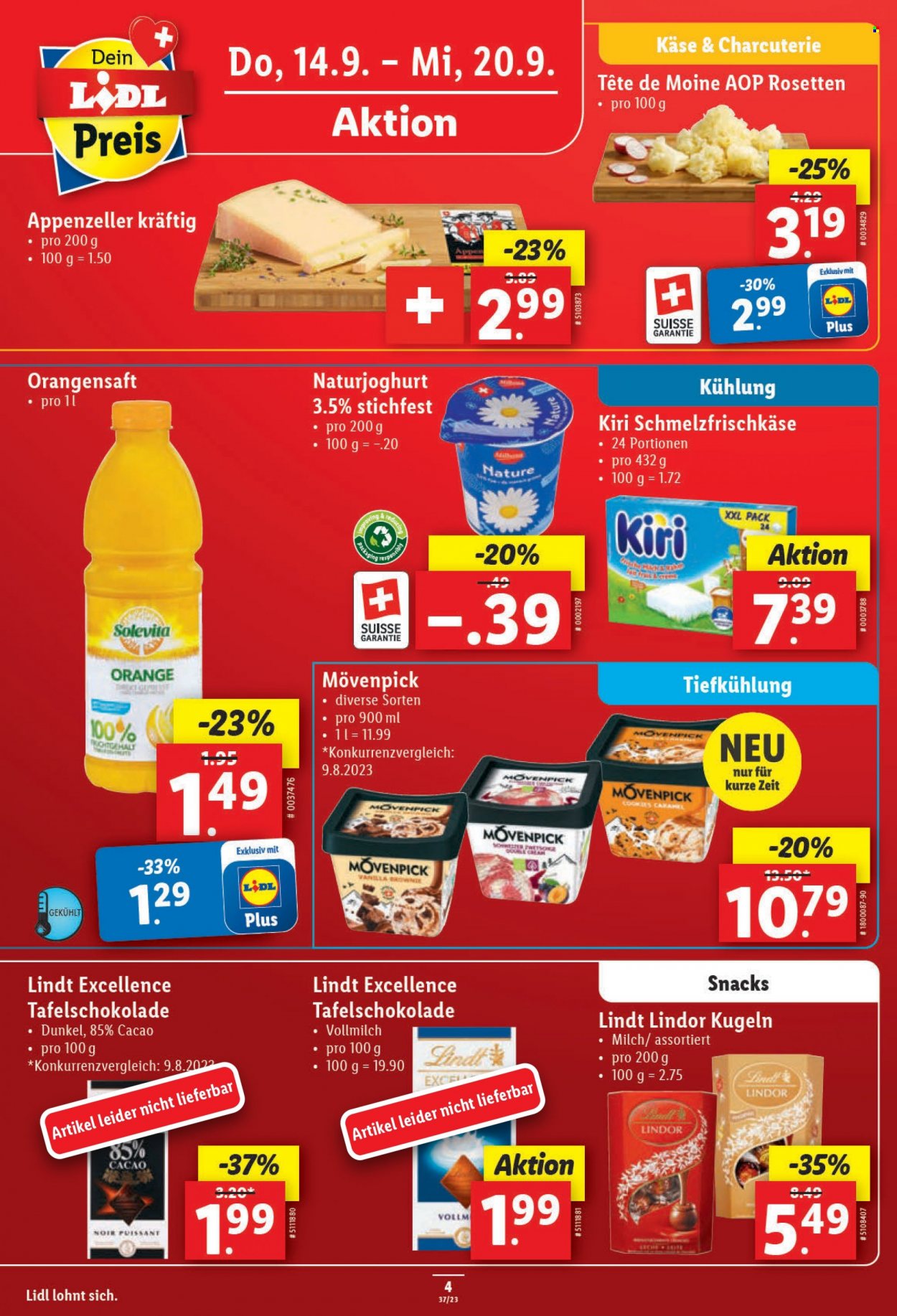 Catalogue Lidl - 14.9.2023 - 20.9.2023. Page 4