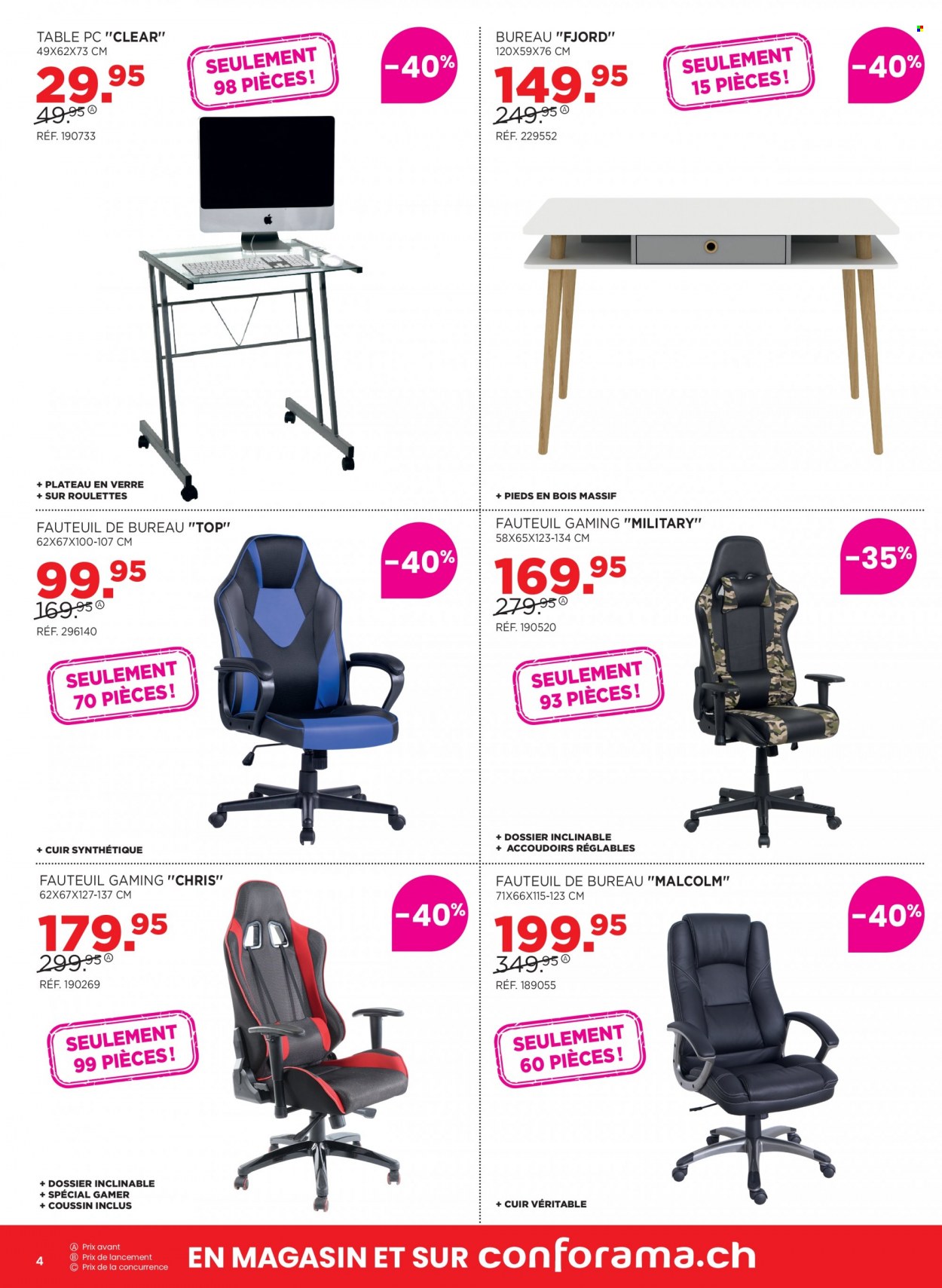 Prospekt Conforama - 12.9.2023 - 18.9.2023. Seite 4