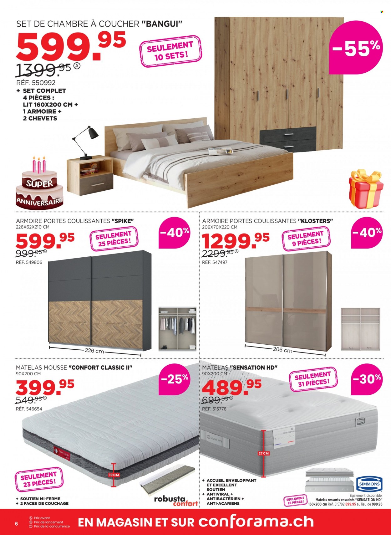 Prospekt Conforama - 12.9.2023 - 18.9.2023. Seite 6