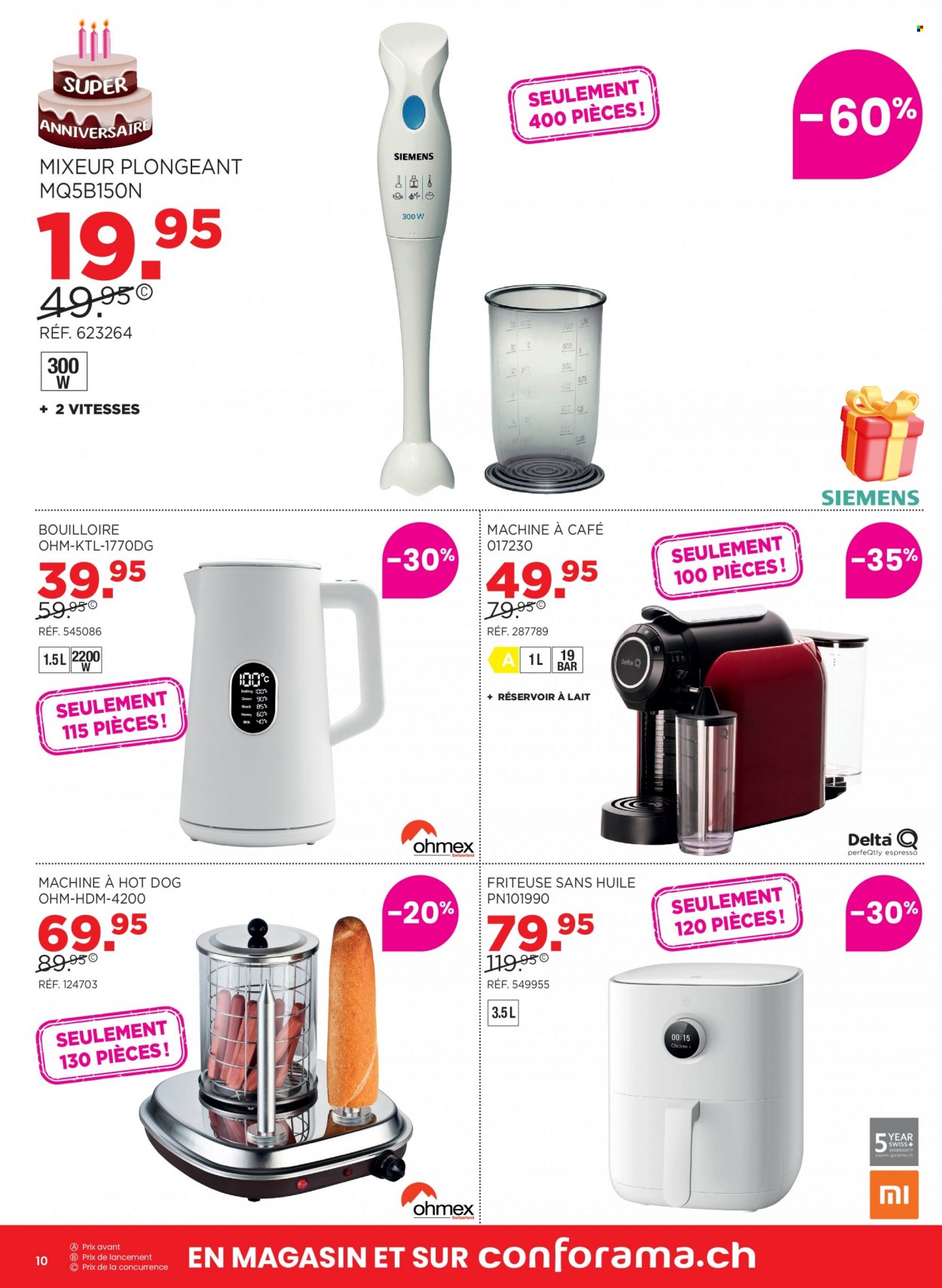 Prospekt Conforama - 12.9.2023 - 18.9.2023. Seite 10