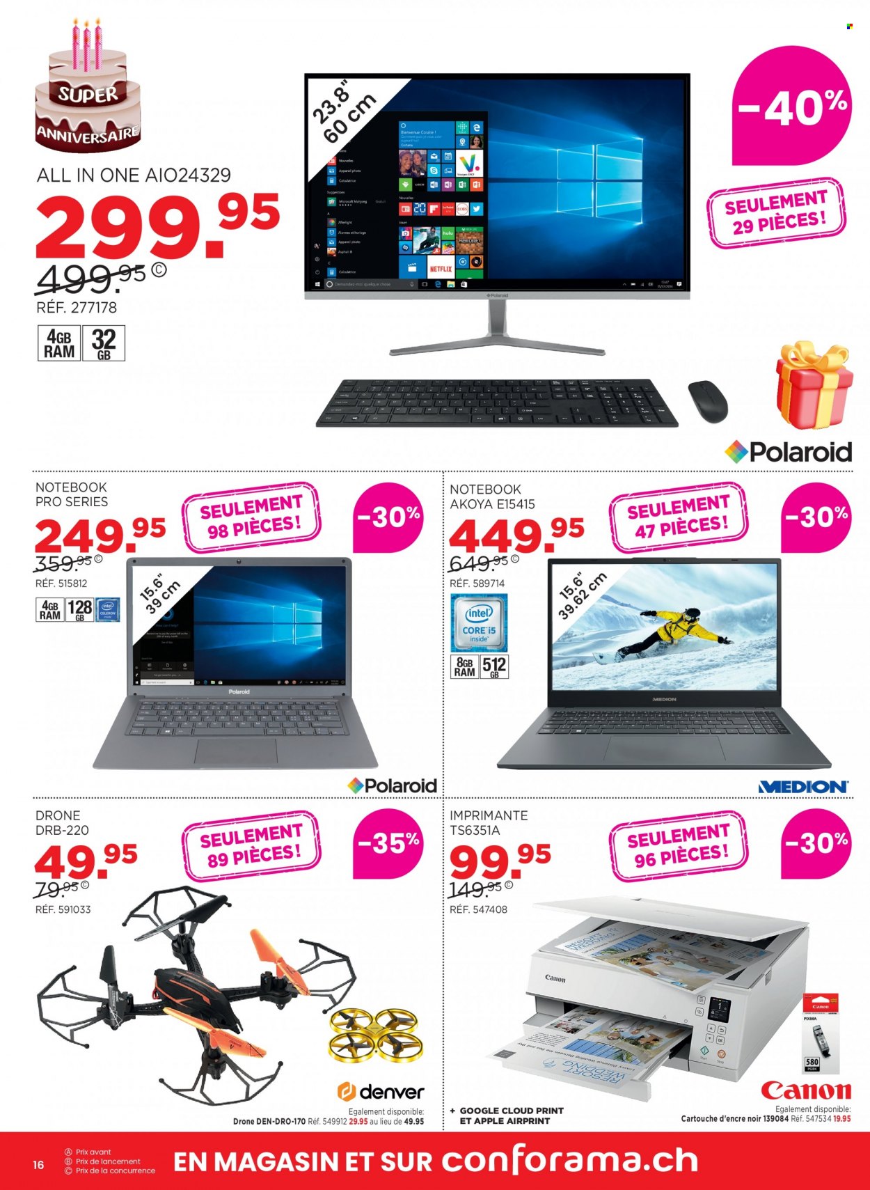Prospekt Conforama - 12.9.2023 - 18.9.2023. Seite 16