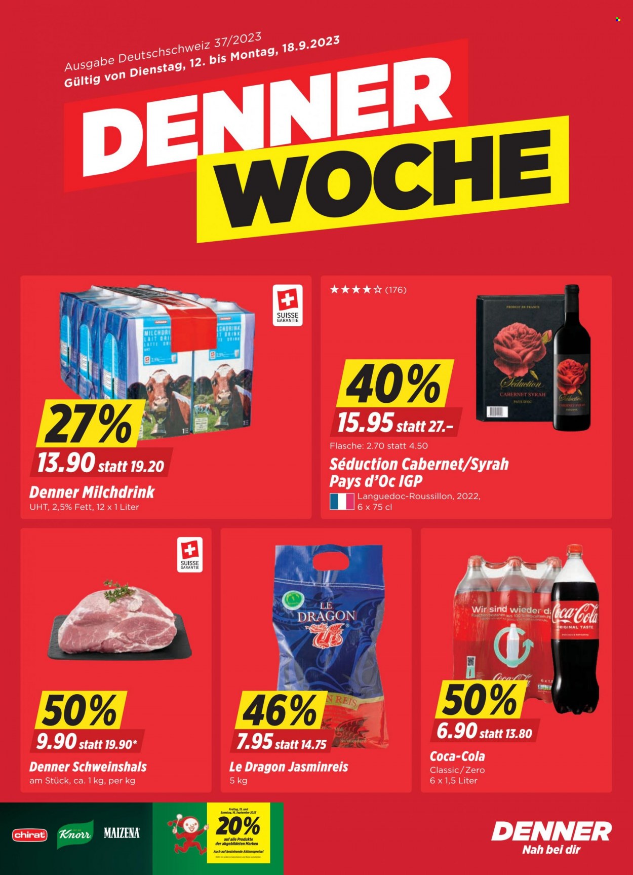 Volantino Denner - 12.9.2023 - 18.9.2023. Pagina 1