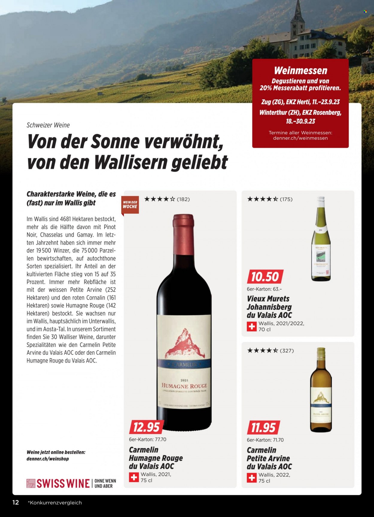 Volantino Denner - 12.9.2023 - 18.9.2023. Pagina 12