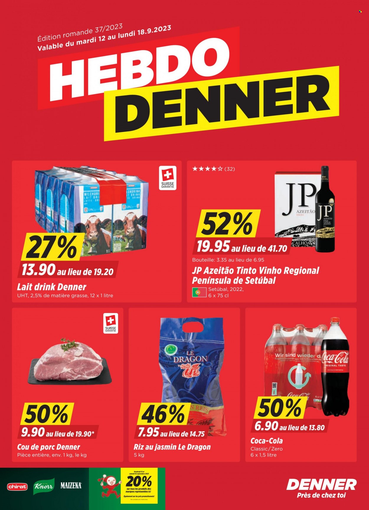 Volantino Denner - 12.9.2023 - 18.9.2023. Pagina 1