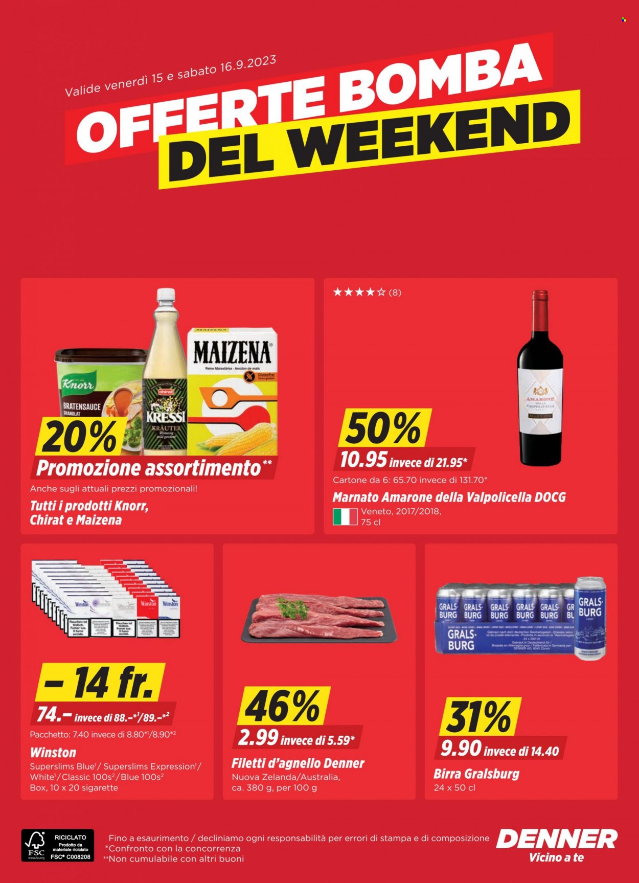 Volantino Denner - 12.9.2023 - 18.9.2023. Pagina 24