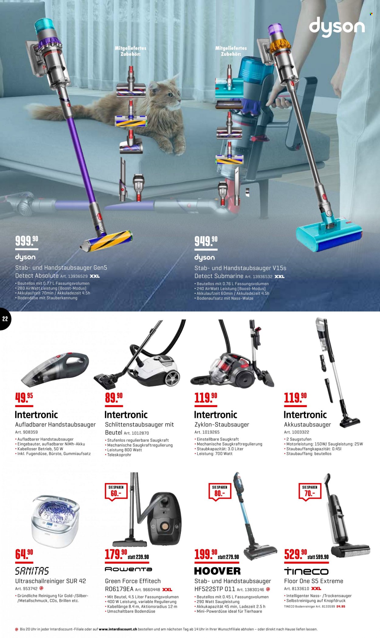 Prospekt Interdiscount - 11.9.2023 - 24.9.2023. Seite 22