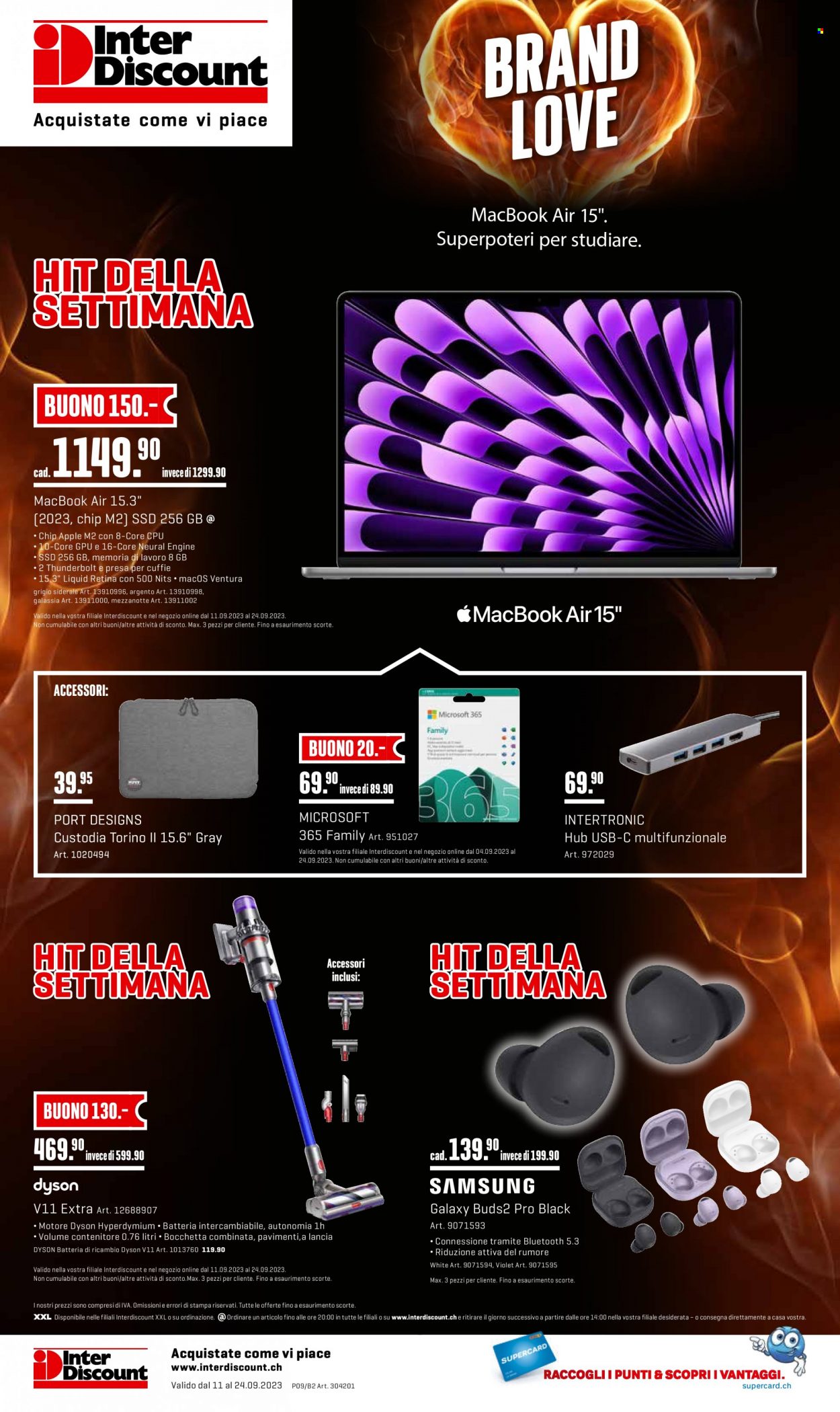 Volantino Interdiscount - 11.9.2023 - 24.9.2023. Pagina 32