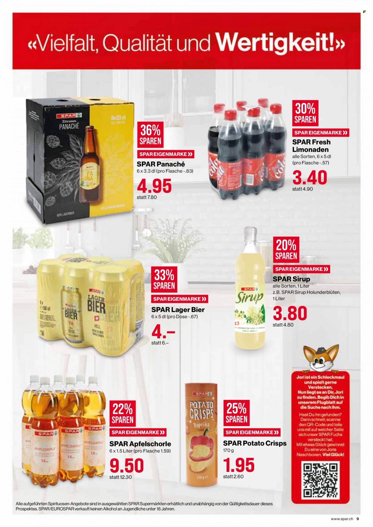Prospekt SPAR - 14.9.2023 - 20.9.2023. Seite 9