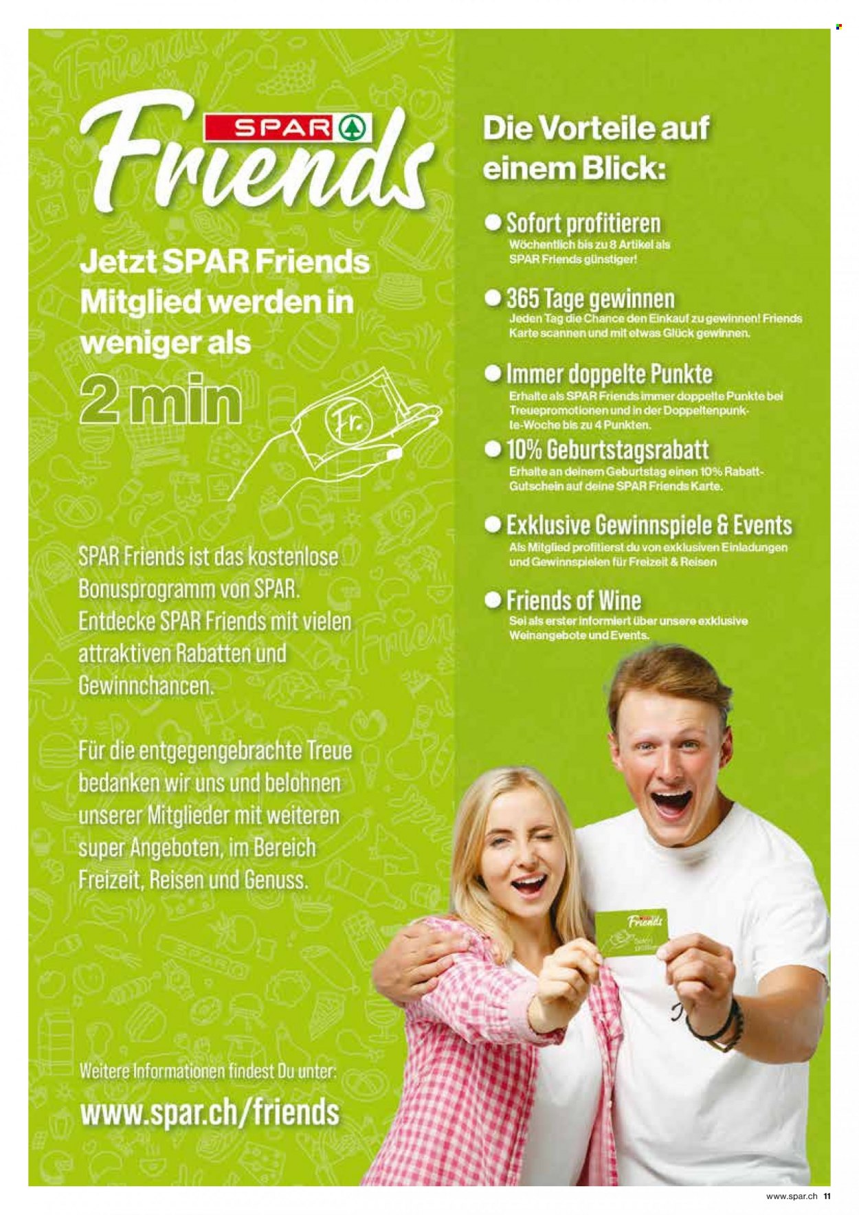 Prospekt SPAR - 14.9.2023 - 20.9.2023. Seite 11
