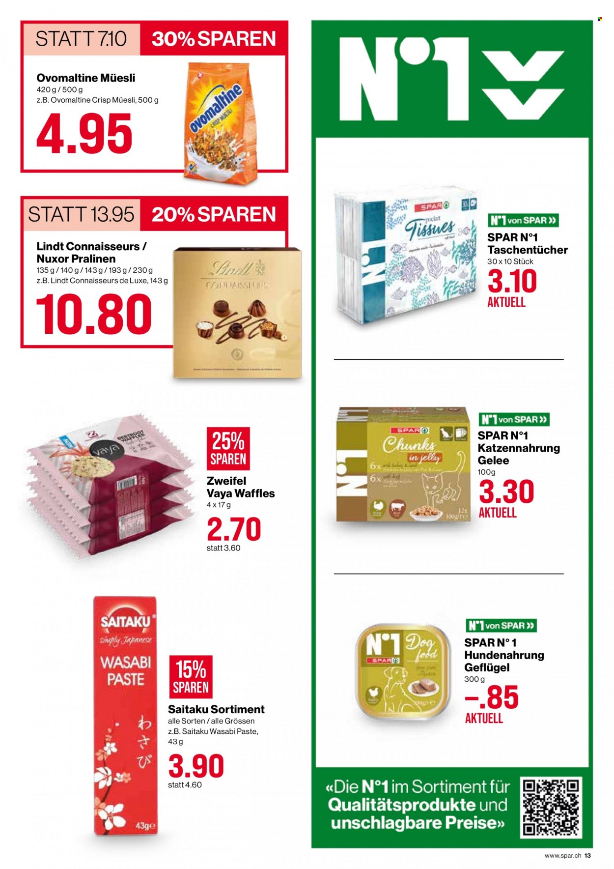 Prospekt SPAR - 14.9.2023 - 20.9.2023. Seite 13