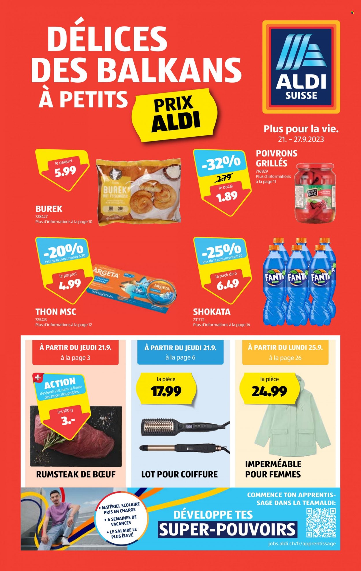 Volantino Aldi - 21.9.2023 - 27.9.2023. Pagina 1