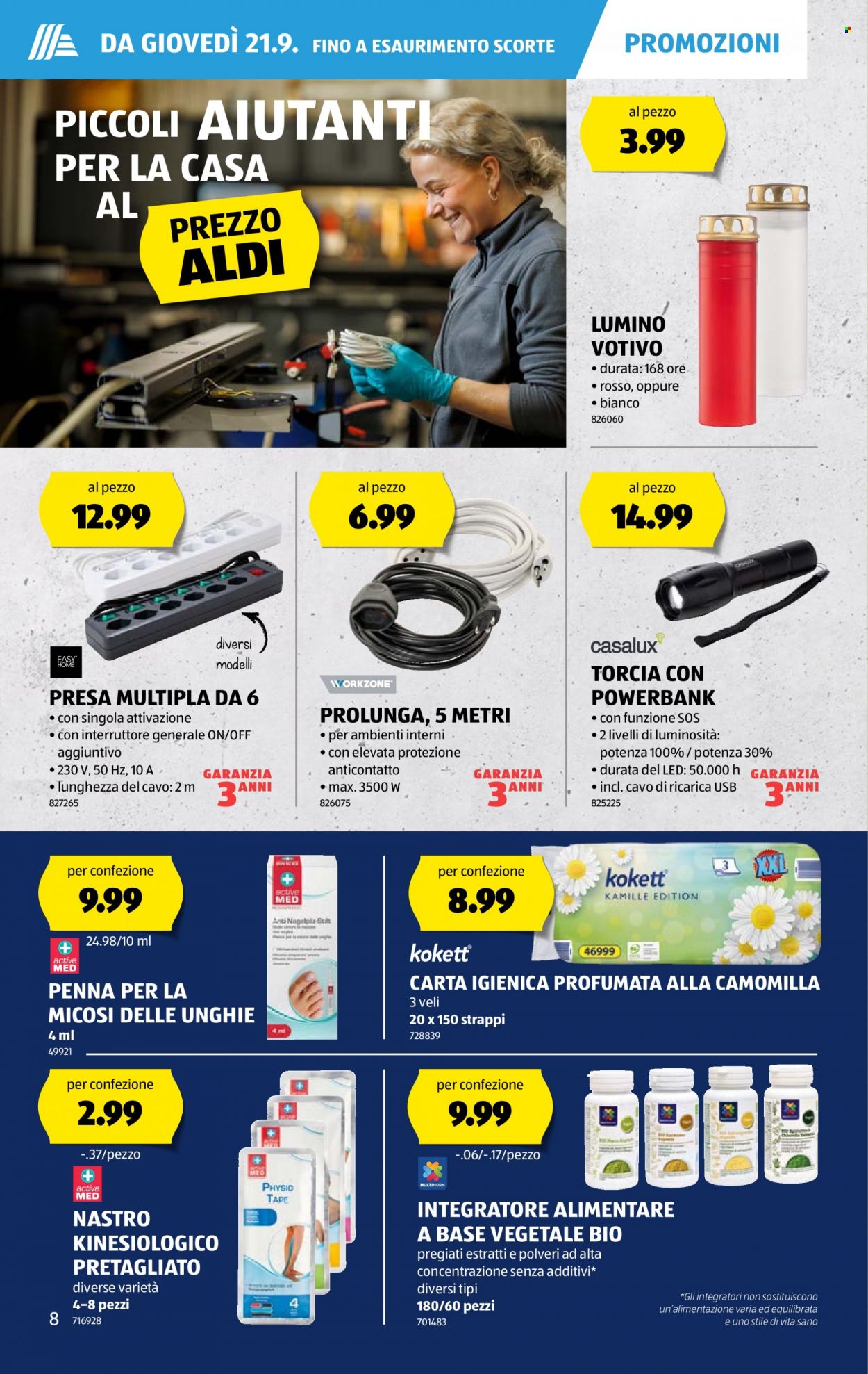 Volantino Aldi - 21.9.2023 - 27.9.2023. Pagina 8