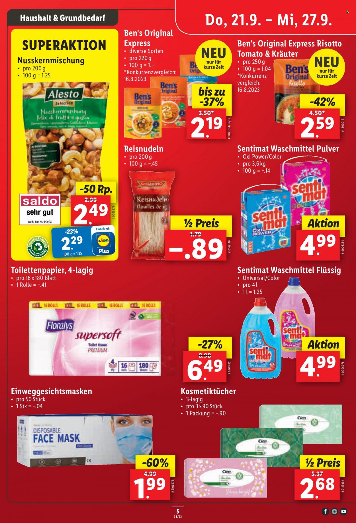Volantino Lidl - 21.9.2023 - 27.9.2023. Pagina 5