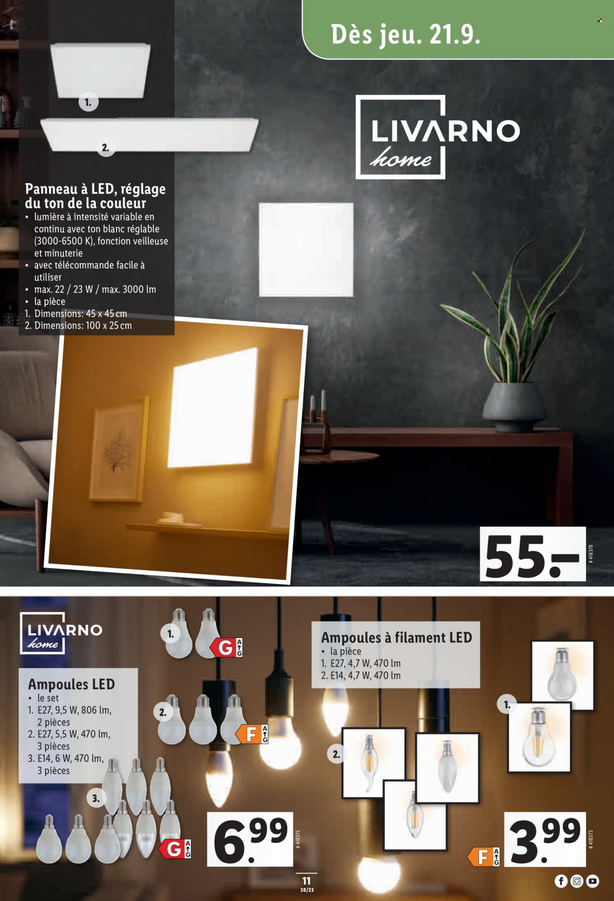 Volantino Lidl - 21.9.2023 - 27.9.2023. Pagina 11