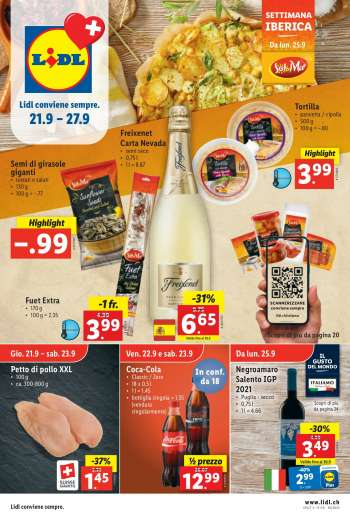 Volantino Lidl - 21.9.2023 - 27.9.2023.