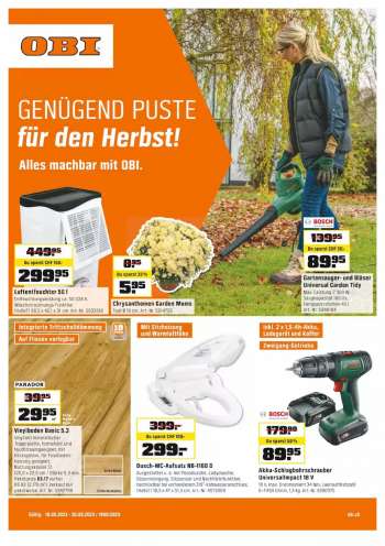 Catalogue OBI - 18.9.2023 - 30.9.2023.