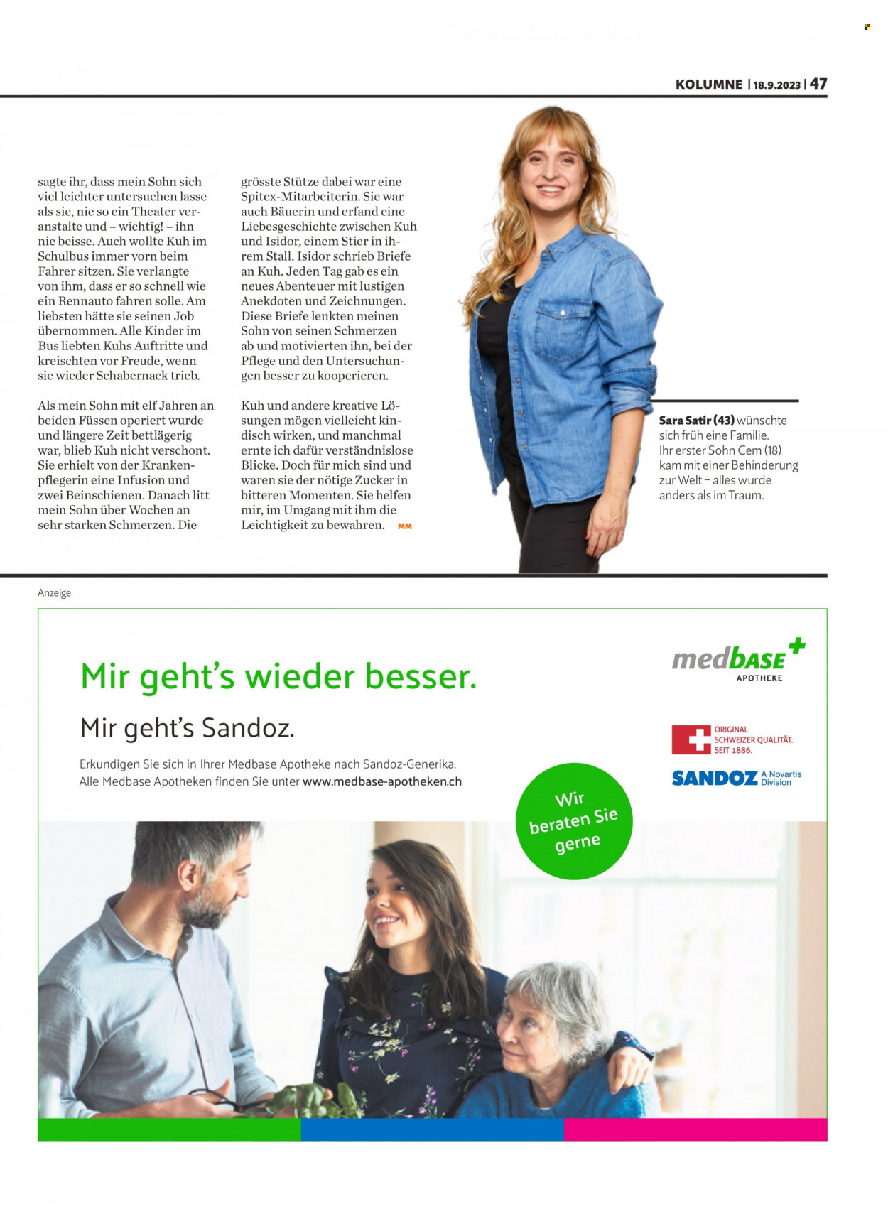 Volantino Migros - 18.9.2023 - 24.9.2023. Pagina 47