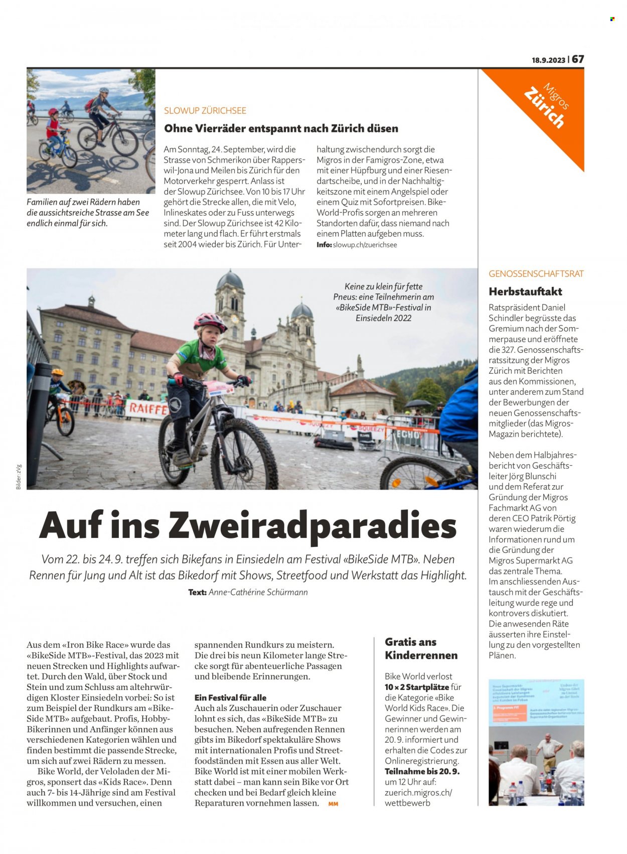 Volantino Migros - 18.9.2023 - 24.9.2023. Pagina 67