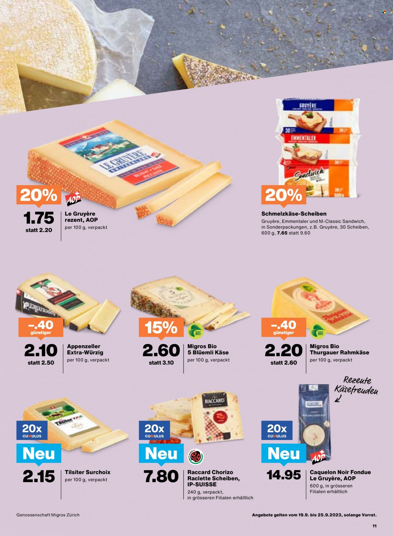 Volantino Migros - 19.9.2023 - 25.9.2023. Pagina 11