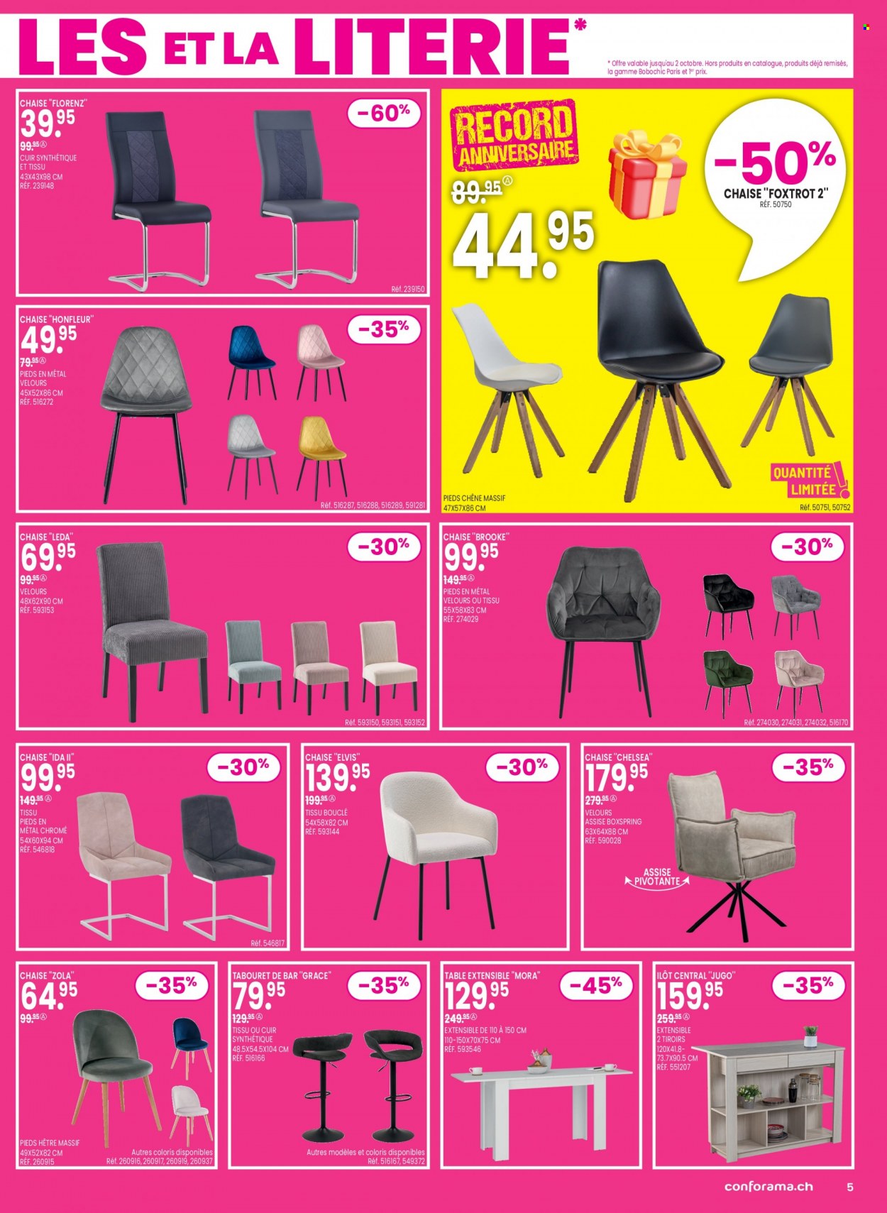Volantino Conforama - 19.9.2023 - 2.10.2023. Pagina 5