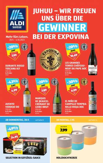 Catalogue Aldi - 28.9.2023 - 4.10.2023.