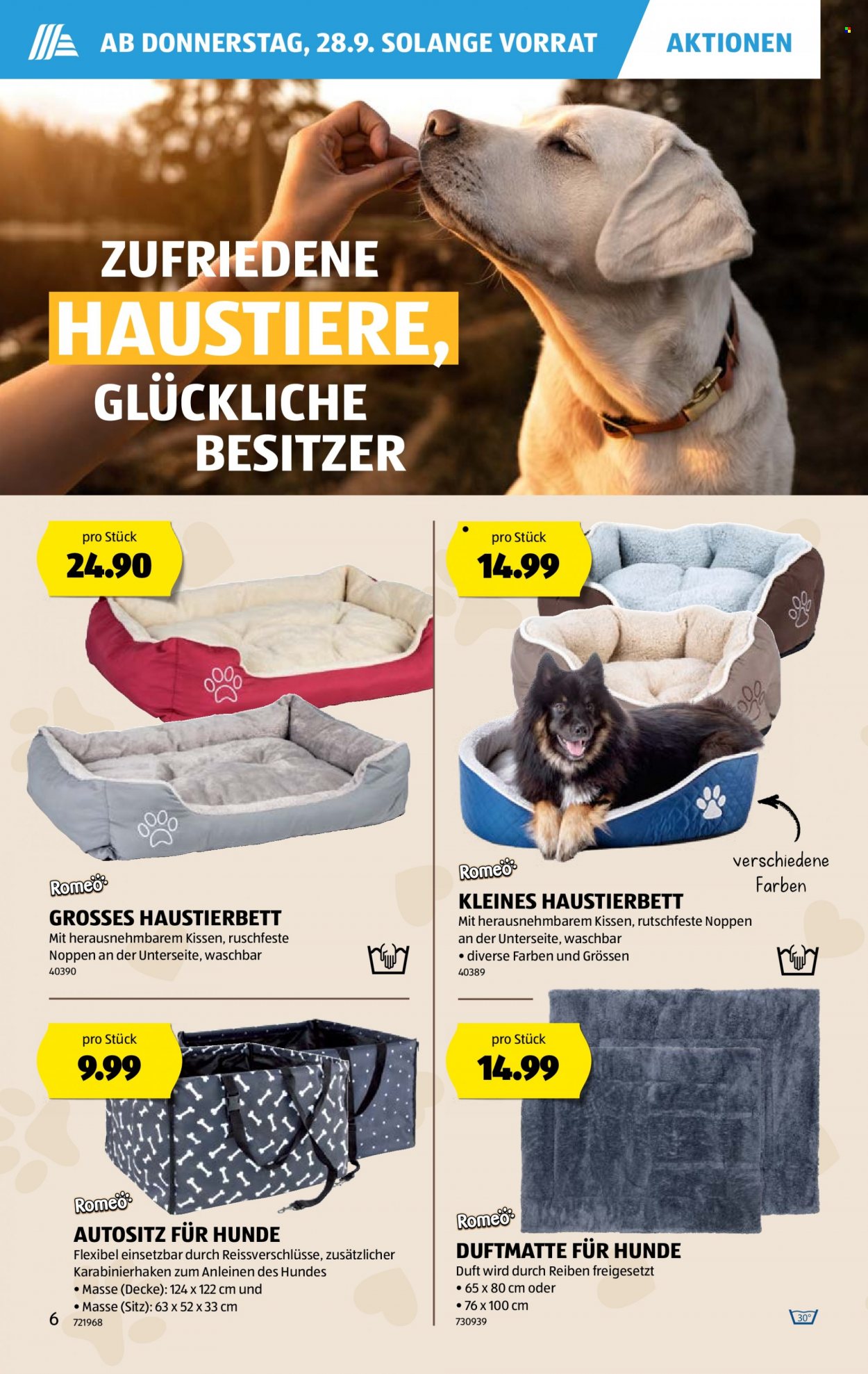 Volantino Aldi - 28.9.2023 - 4.10.2023. Pagina 6