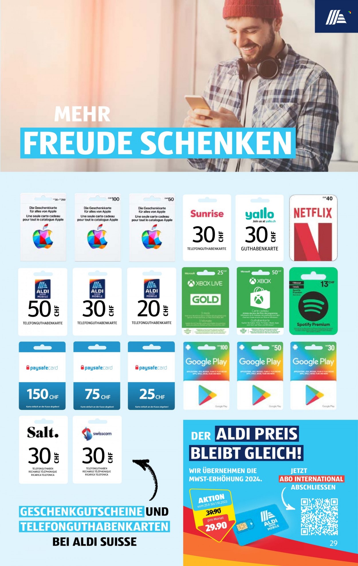 Volantino Aldi - 28.9.2023 - 4.10.2023. Pagina 29