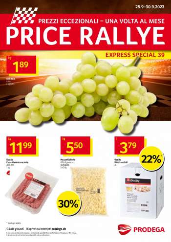 Volantino Prodega - 25.9.2023 - 30.9.2023.