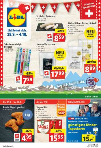 Prospekte Lidl - 28.9.2023 - 4.10.2023.