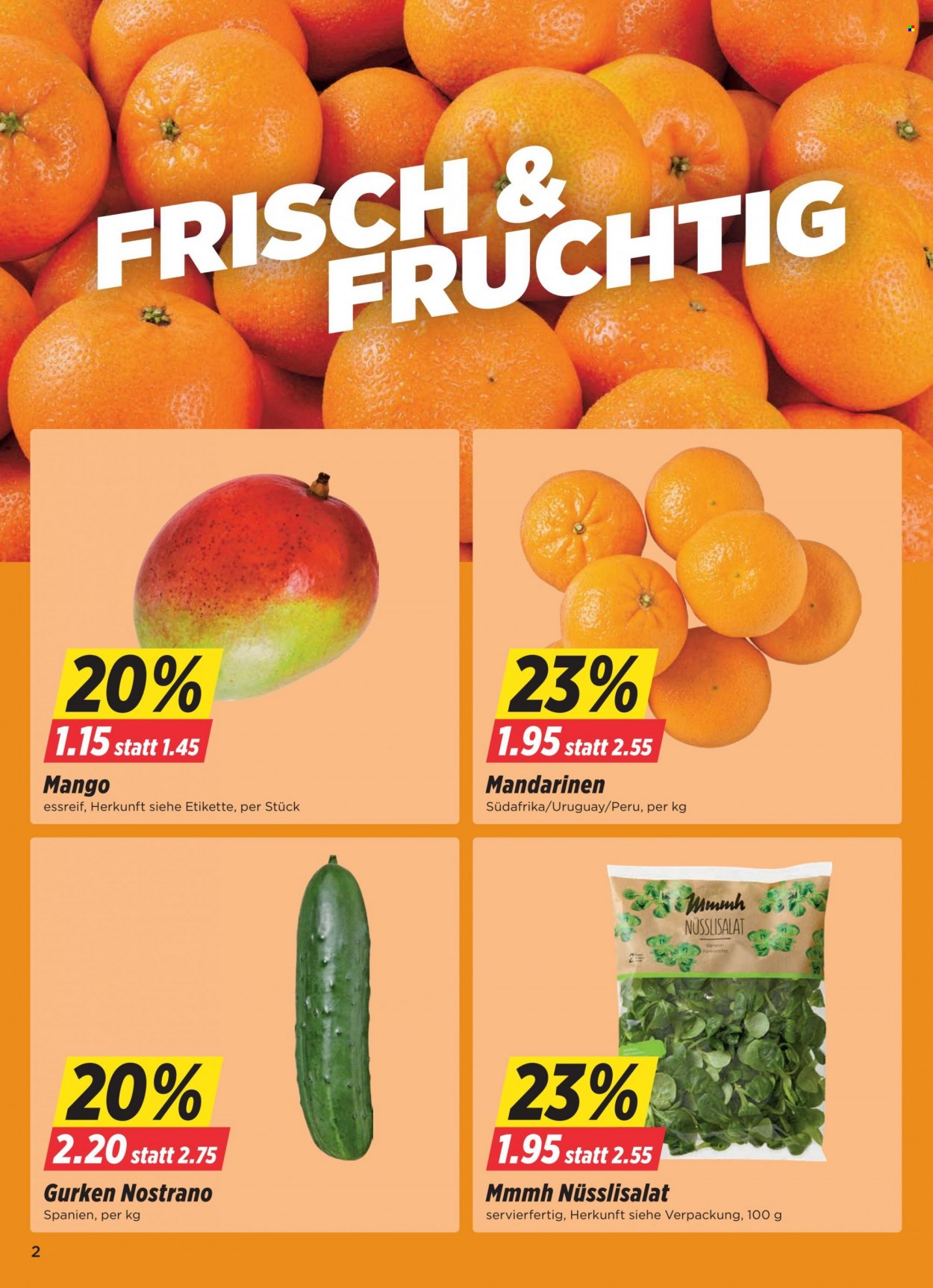 Prospekt Denner - 26.9.2023 - 2.10.2023. Seite 2