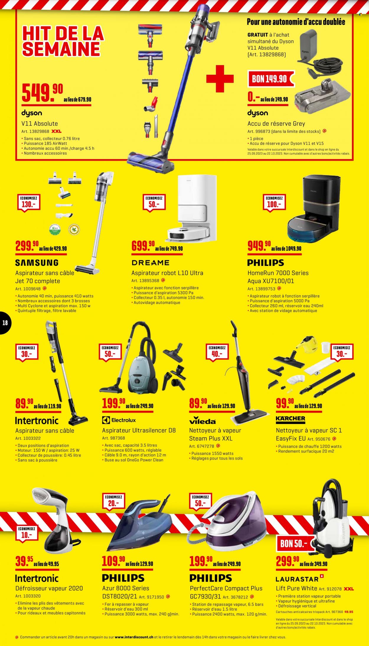 Volantino Interdiscount - 25.9.2023 - 8.10.2023. Pagina 18