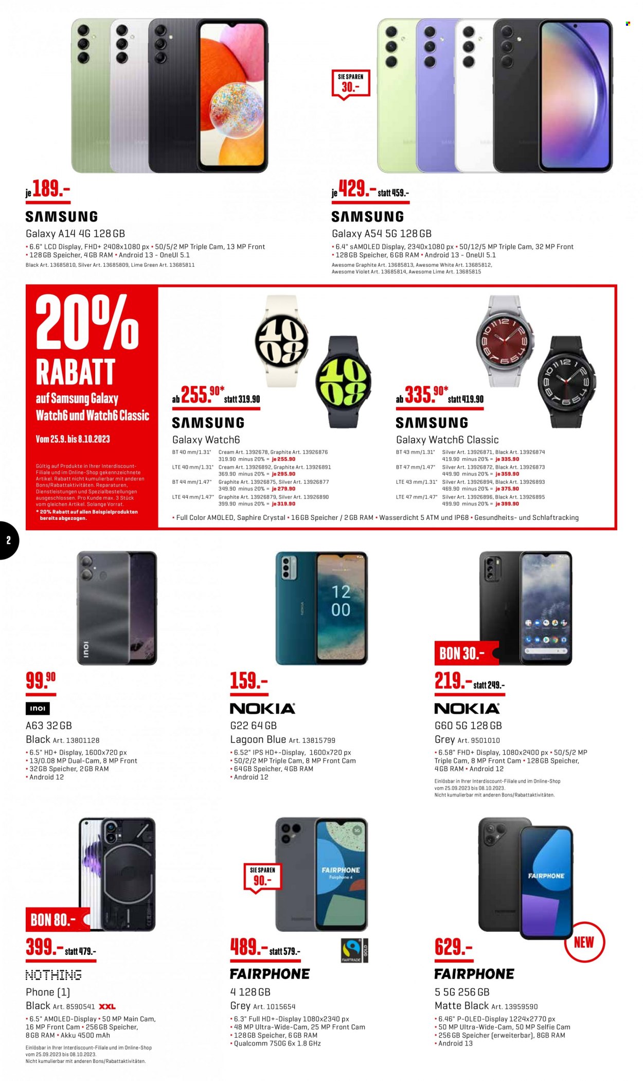Catalogue Interdiscount - 25.9.2023 - 8.10.2023. Page 2