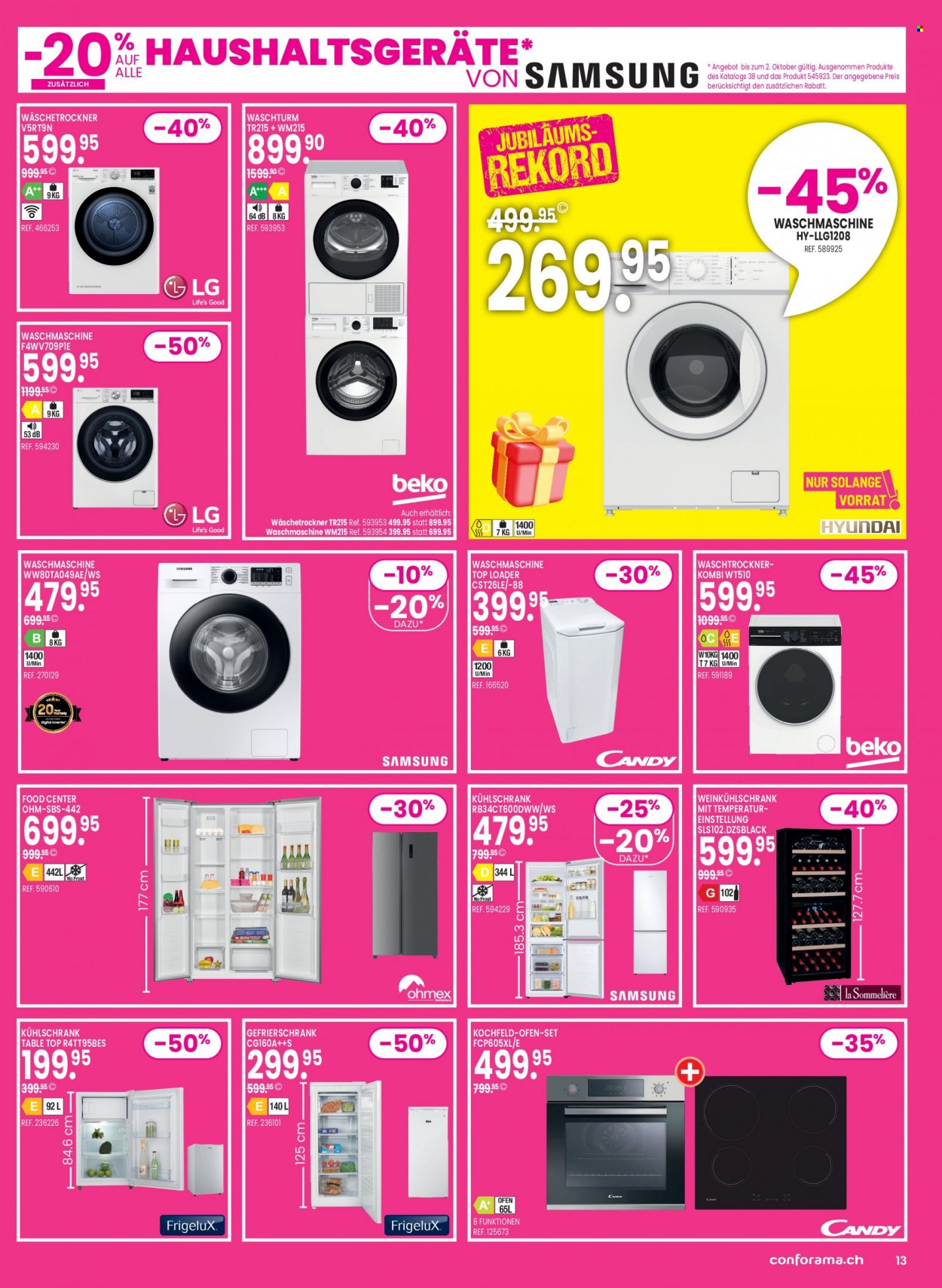Prospekt Conforama - 26.9.2023 - 9.10.2023. Seite 13