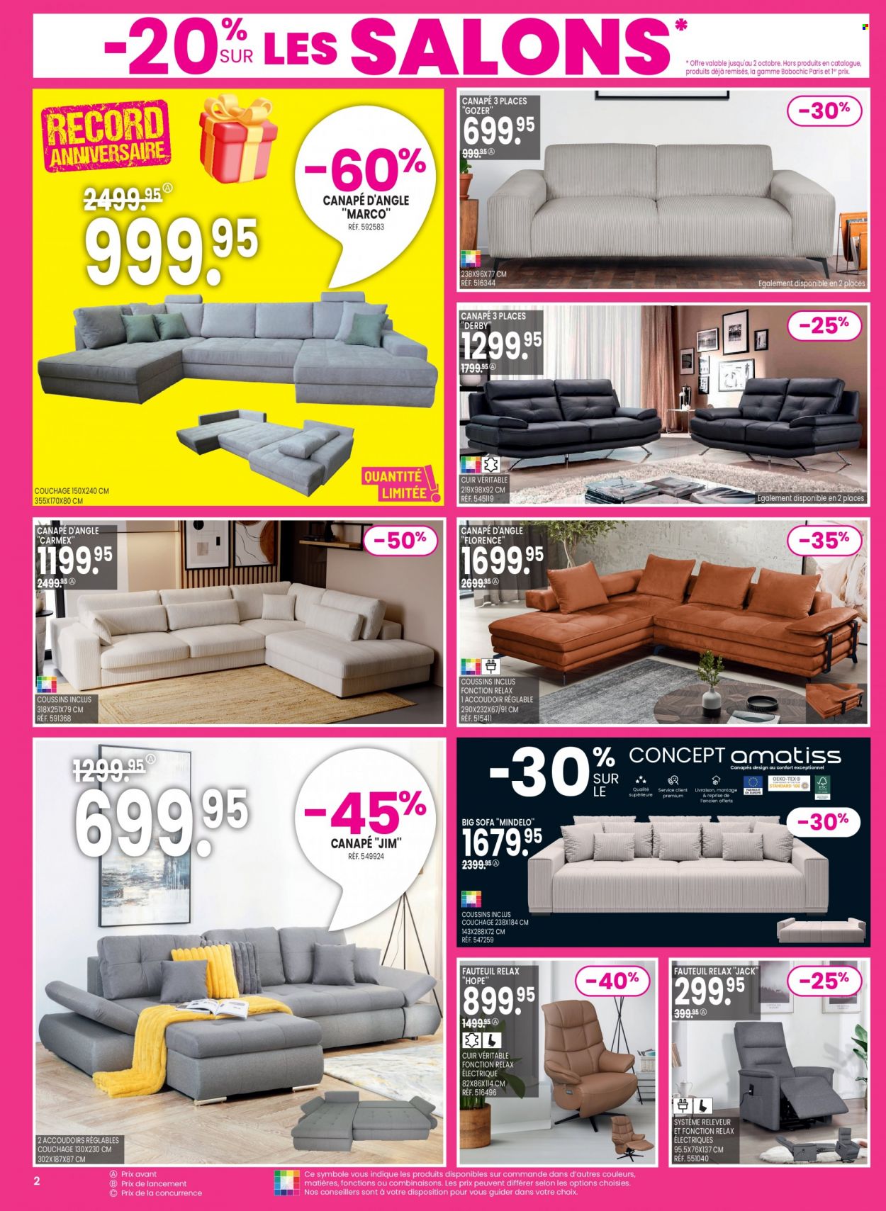 Catalogue Conforama - 26.9.2023 - 9.10.2023. Page 2