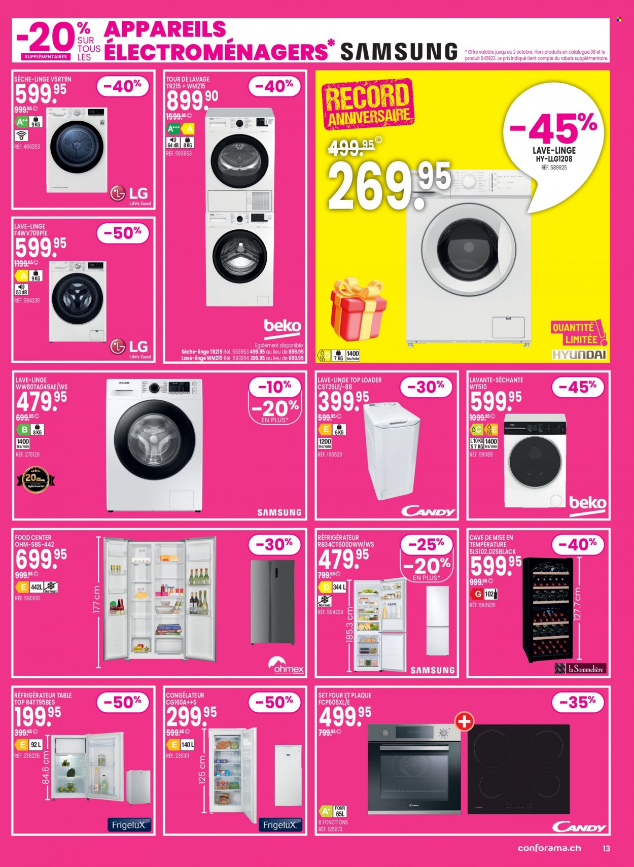 Catalogue Conforama - 26.9.2023 - 9.10.2023. Page 13
