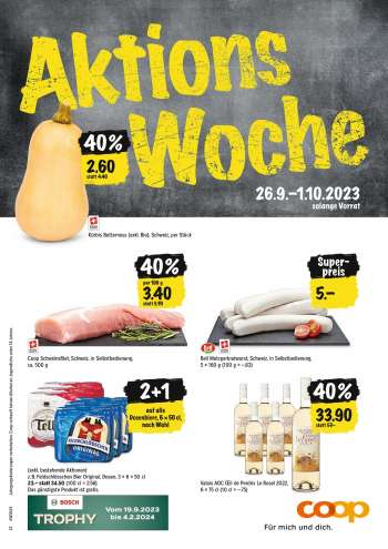 Prospekte Coop - 26.9.2023 - 1.10.2023.