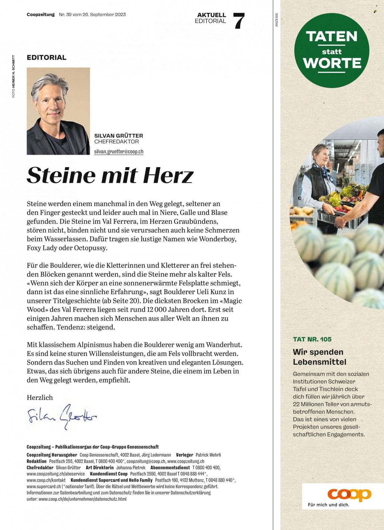Prospekt Coop - 26.9.2023 - 2.10.2023. Seite 7