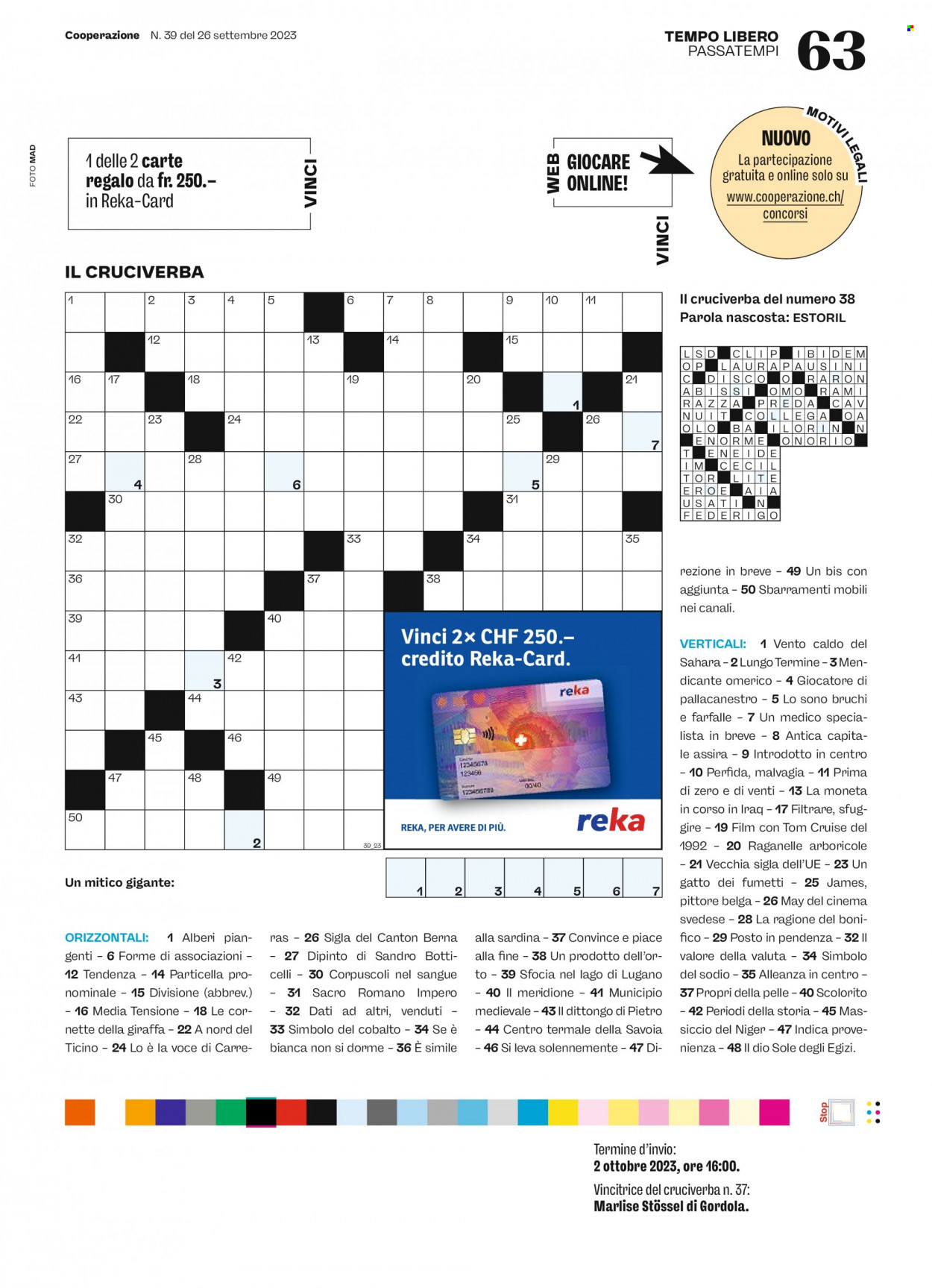 Volantino Coop - 26.9.2023 - 2.10.2023. Pagina 63