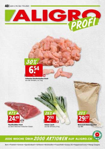 Prospekte ALIGRO - 2.10.2023 - 7.10.2023.