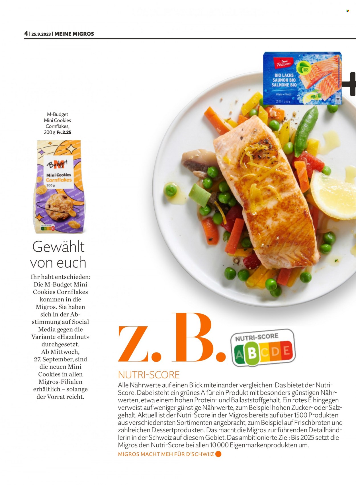 Prospekt Migros - 25.9.2023 - 1.10.2023. Seite 4