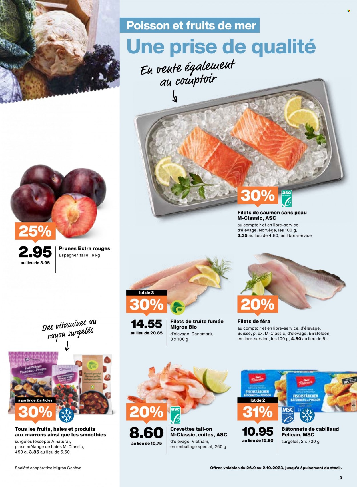 Volantino Migros - 26.9.2023 - 2.10.2023. Pagina 3