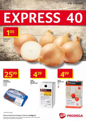 Catalogue Prodega - 2.10.2023 - 7.10.2023.